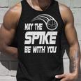 May The Spike Be With You Funny Volleyball Unisex Tank Top Gifts for Him