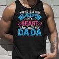 Mens Funny Fathers Day Shirt A Girl She Calls Me Dada Grandpa 7 Shirt Unisex Tank Top Gifts for Him