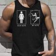 Mens My Wife Vs Your Wife Funny Husband Men Groom Present Sleeveless Top 269 Trending Shi Unisex Tank Top Gifts for Him