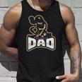Mens Softball Dad Fastpitch Fathers Day Unisex Tank Top Gifts for Him