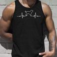 Minimalist Heartbeat English Mastiff Unisex Tank Top Gifts for Him