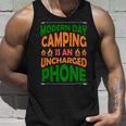 Modern Day Camping Is An Uncharged Phone Unisex Tank Top Gifts for Him