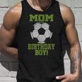 Mom Of The Birthday Boy Soccer Lover Vintage Retro Unisex Tank Top Gifts for Him