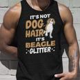 Not Dog Hair Beagle Glitter Pet Owner Dog Lover Beagle 61 Beagle Dog Unisex Tank Top Gifts for Him