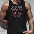 Womens Im Not Like A Regular Mom Im A Cool Mom Leopard Sunglasses Tank Top Gifts for Him