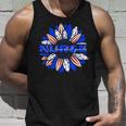 Nurses American Flag Sunflowers Happy 4Th Of July Day Unisex Tank Top Gifts for Him