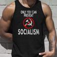 Only You Can Prevent Socialism Funny Trump Supporters Gift Unisex Tank Top Gifts for Him