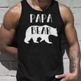 Papa Grandpa Gift Papa Bear Unisex Tank Top Gifts for Him