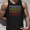 Paramus Nj Vintage Style New Jersey Unisex Tank Top Gifts for Him