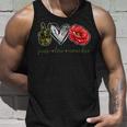 Peace Love Remember Red Poppy Flower Soldier Veteran Day T-Shirt Unisex Tank Top Gifts for Him