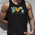 Peace Love Summer Sunglasses Cruise Beach Unisex Tank Top Gifts for Him