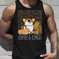 Pembroke Welsh Corgi Dog Coffee Lover Caffeine Corgi Mom Dad V4 Unisex Tank Top Gifts for Him