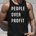 People Over Profit Anti Capitalism Protest Raglan Baseball Tee Tank Top Gifts for Him