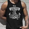 Pontoon Boat Anchor Captain Captoon Unisex Tank Top Gifts for Him