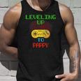 Promoted To Pappy Unlocked Gamer Leveling Up Unisex Tank Top Gifts for Him