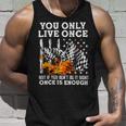 Racing You Only Live Once Unisex Tank Top Gifts for Him