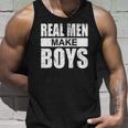 Mens Real Men Make Boys Daddy To Be Announcement Boydaddy Tank Top Gifts for Him