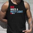 Red White And Natty-Light 4Th Of July Unisex Tank Top Gifts for Him
