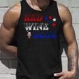 Red Wine Blue 4Th Of July Wine Red White Blue Wine Glasses V3 Unisex Tank Top Gifts for Him