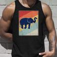 Retro Elephant - Vintage Elephant Distressed Gift Unisex Tank Top Gifts for Him