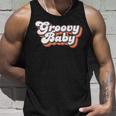 Retro Seventies Style Groovy Baby 70S Fancy Dress Unisex Tank Top Gifts for Him