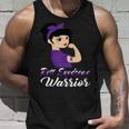 Rett Syndrome Warrior Purple Women Purple Ribbon Rett Syndrome Rett Syndrome Awareness Unisex Tank Top Gifts for Him