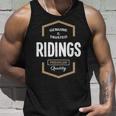 Ridings Name Gift Ridings Premium Quality Unisex Tank Top Gifts for Him