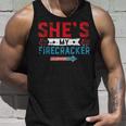 Shes My Firecracker His And Hers 4Th July Matching Couples Unisex Tank Top Gifts for Him