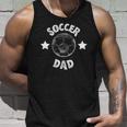 Mens Mens Soccer Dad Football Team Player Sport Father Tank Top Gifts for Him