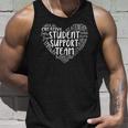 Student Support Team Counselor Social Worker Teacher Crew Unisex Tank Top Gifts for Him