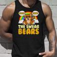Swear Bears Funny Cute Bear Sarcastic Adult Humor Unisex Tank Top Gifts for Him