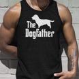 The Dogfather - Funny Dog Gift Funny Glen Of Imaal Terrier Unisex Tank Top Gifts for Him