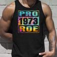Tie Dye Pro Roe 1973 Pro Choice Womens Rights Unisex Tank Top Gifts for Him