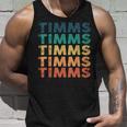 Timms Name Shirt Timms Family Name Unisex Tank Top Gifts for Him