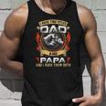 Mens I Have Two Titles Dad And Papa Papa Fathers Day Tank Top Gifts for Him