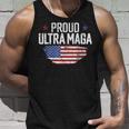 Ultra Maga American Flag Disstressed Proud Ultra Maga Unisex Tank Top Gifts for Him