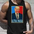 Ultra Maga President Donald Trump Gift Unisex Tank Top Gifts for Him