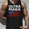 Ultra Maga Proud American Distressed Flag Patriotic Gift Unisex Tank Top Gifts for Him