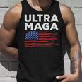 Ultra Maga Proud American Distressed Flag Patriotic Unisex Tank Top Gifts for Him