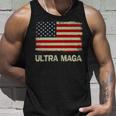 Ultra Maga United State Flag Unisex Tank Top Gifts for Him