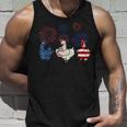 Usa Flag Chicken Fireworks Patriotic 4Th Of July Unisex Tank Top Gifts for Him