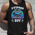 Video Game Birthday Party Stepdad Of The Bday Boy Matching Unisex Tank Top Gifts for Him