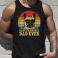 Vintage Best Frenchie Dad Ever Fathers Day 90 Shirt Unisex Tank Top Gifts for Him