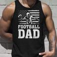 Vintage Football Dad American Flag Football 4Th Of July Unisex Tank Top Gifts for Him