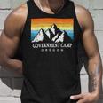 Vintage Government Camp Oregon Mountain Hiking SouvenirShirt Unisex Tank Top Gifts for Him