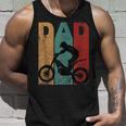 Vintage Motocross Dad Dirt Bike Fathers Day 4Th Of July Unisex Tank Top Gifts for Him