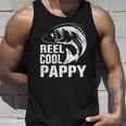 Vintage Reel Cool Pappy Fishing Fathers Day Gift Unisex Tank Top Gifts for Him