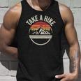 Vintage Retro Take A Hike Hiker Outdoors Camping Unisex Tank Top Gifts for Him