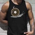 Vinyl Snail Vinyl Records Dj Vinyl Slug Lp Collector 155 Trending Shirt Unisex Tank Top Gifts for Him