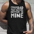Volleyball Dad Of Outside Hitter Fathers Day Gift Unisex Tank Top Gifts for Him